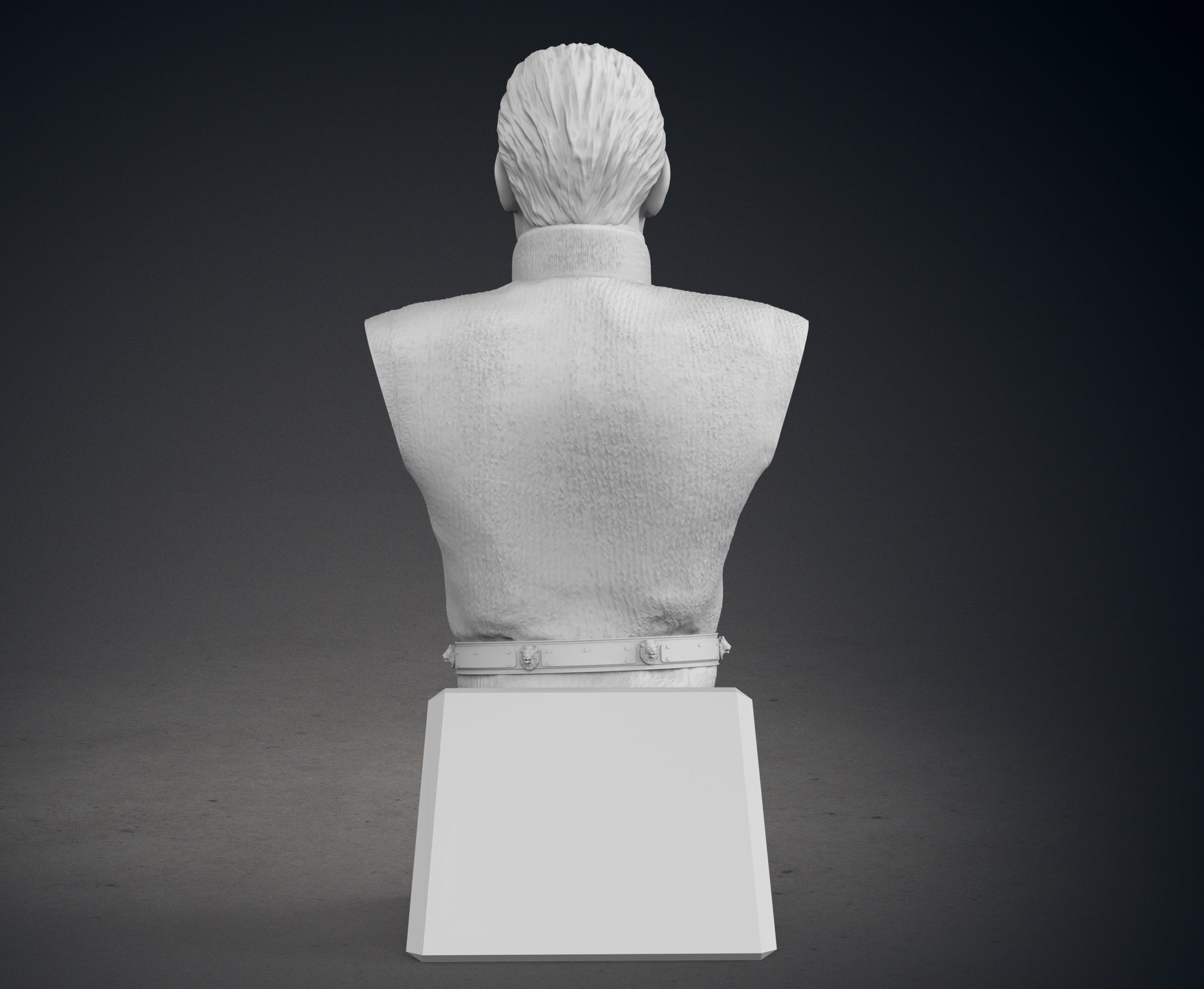 Tywin Lannister Bust 3D print model_5