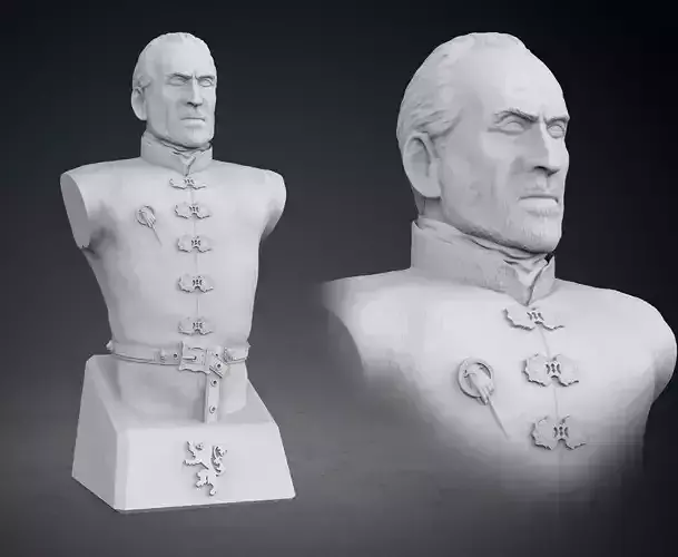 Tywin Lannister Bust 3D print model