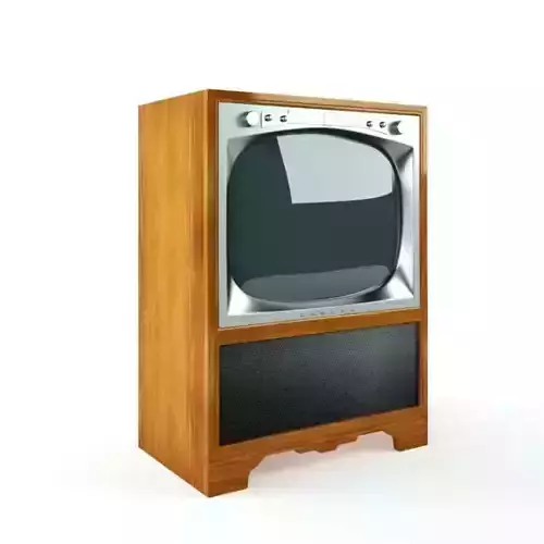 Retro Television Set