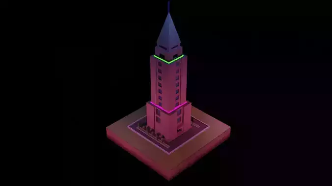 Special Buildings Low Poly