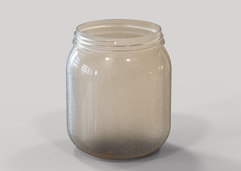 Plastic Jar 3D print model_39