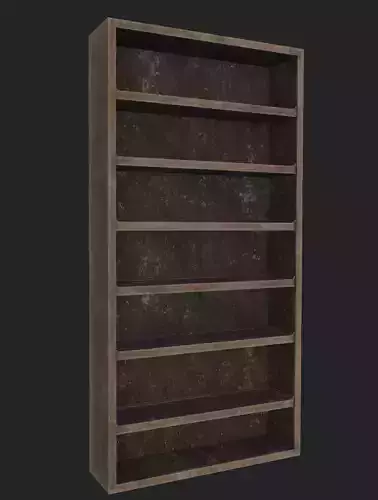 wooden shelf PBR