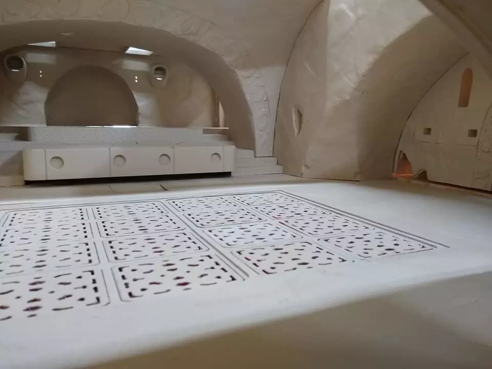 Jabbas Throne Room - Top floor - Complete set 1-6 scale 3D Model Collection_44