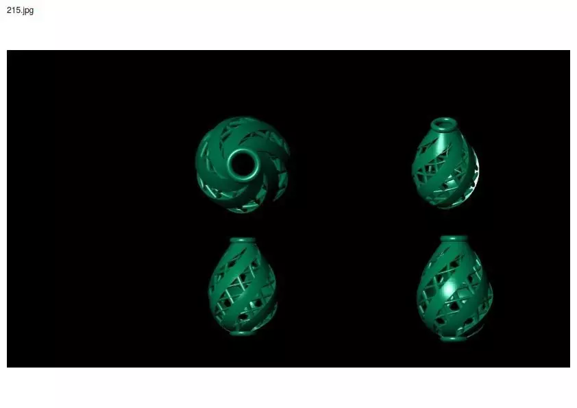 3 size stl beeds 3D print model_0