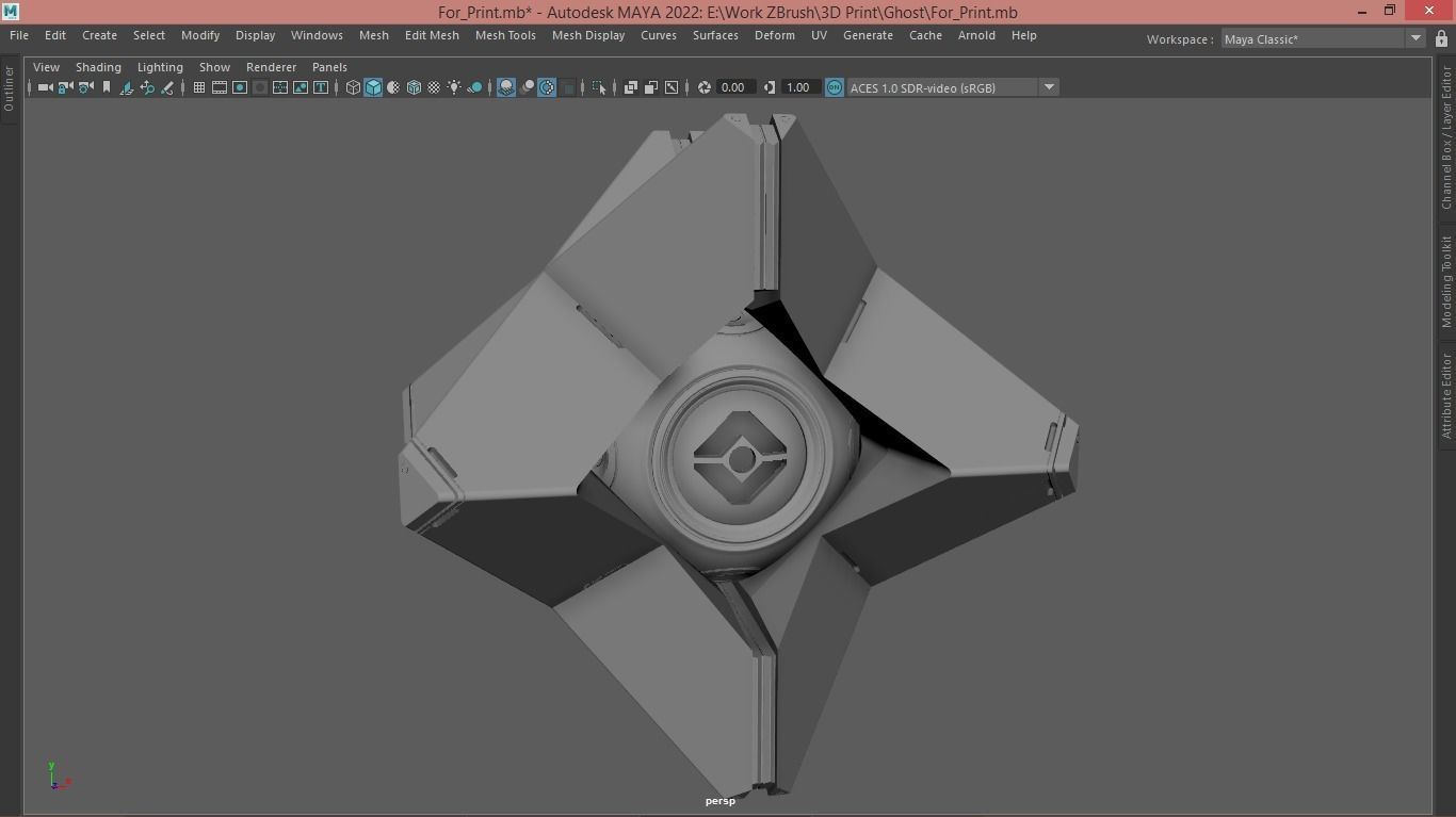 Destiny GHOST for 3d print 3D print model_4