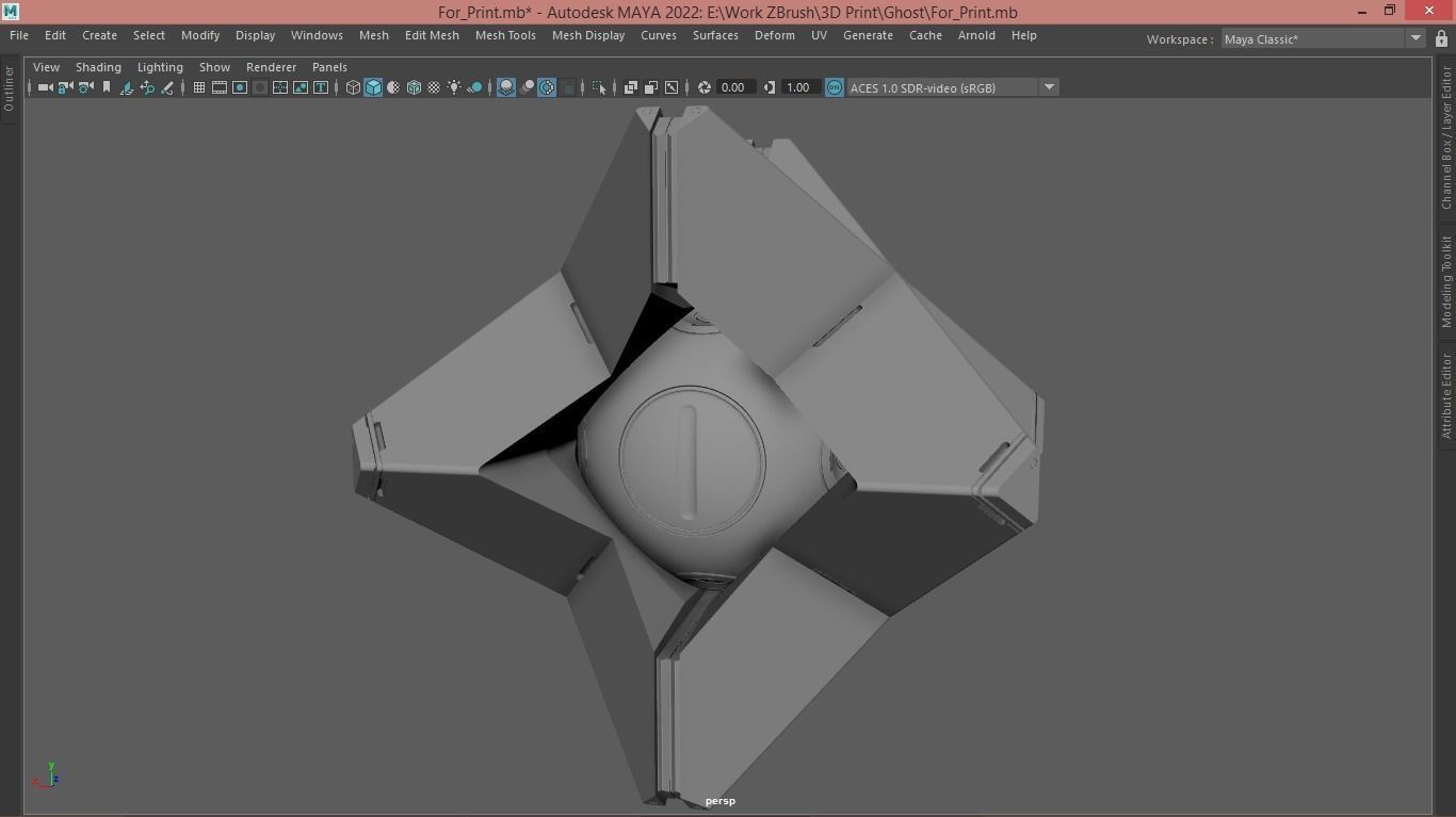 Destiny GHOST for 3d print 3D print model_3