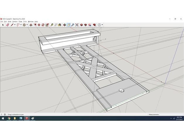 HDD Laptop Caddy Mount Free 3D print model_4