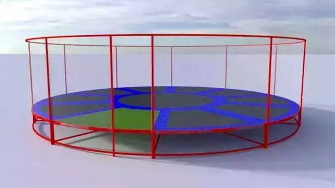 Huge circle trampoline 