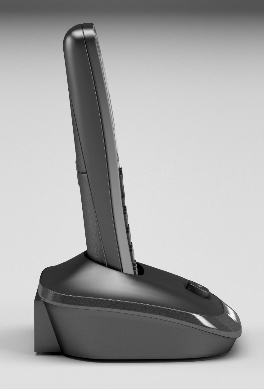 Panasonic KX-TG2511 Free 3D model_1