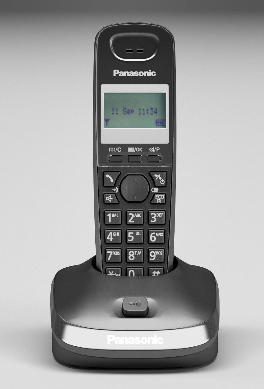 Panasonic KX-TG2511 Free 3D model_6