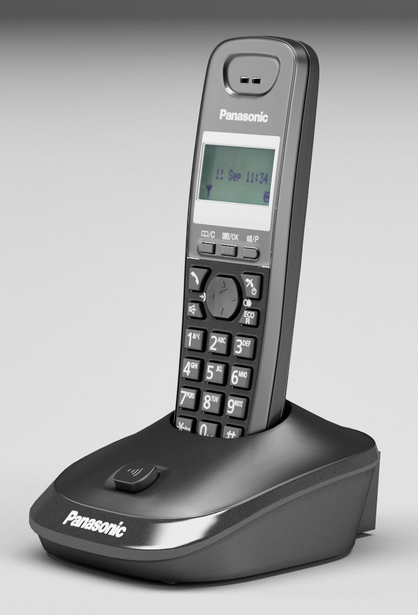 Panasonic KX-TG2511 Free 3D model_5