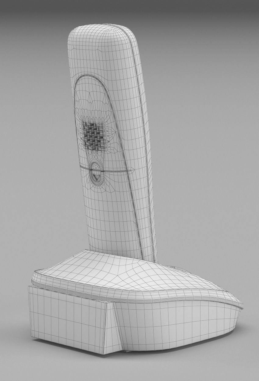 Panasonic KX-TG2511 Free 3D model_8