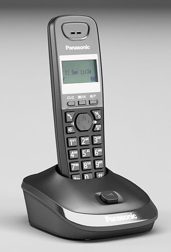 Panasonic KX-TG2511 Free 3D model