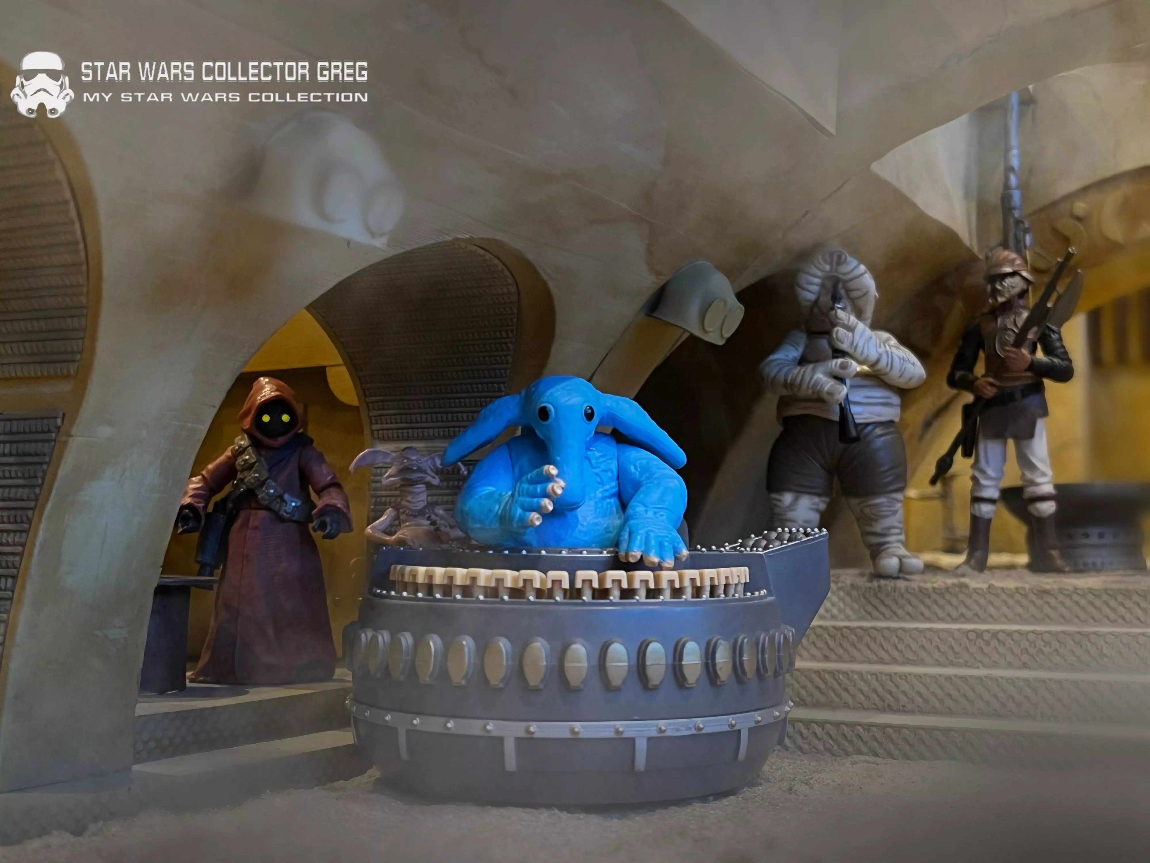 Jabbas Throne Room - Top floor - Complete set 1-12 scale 3D Model Collection_52