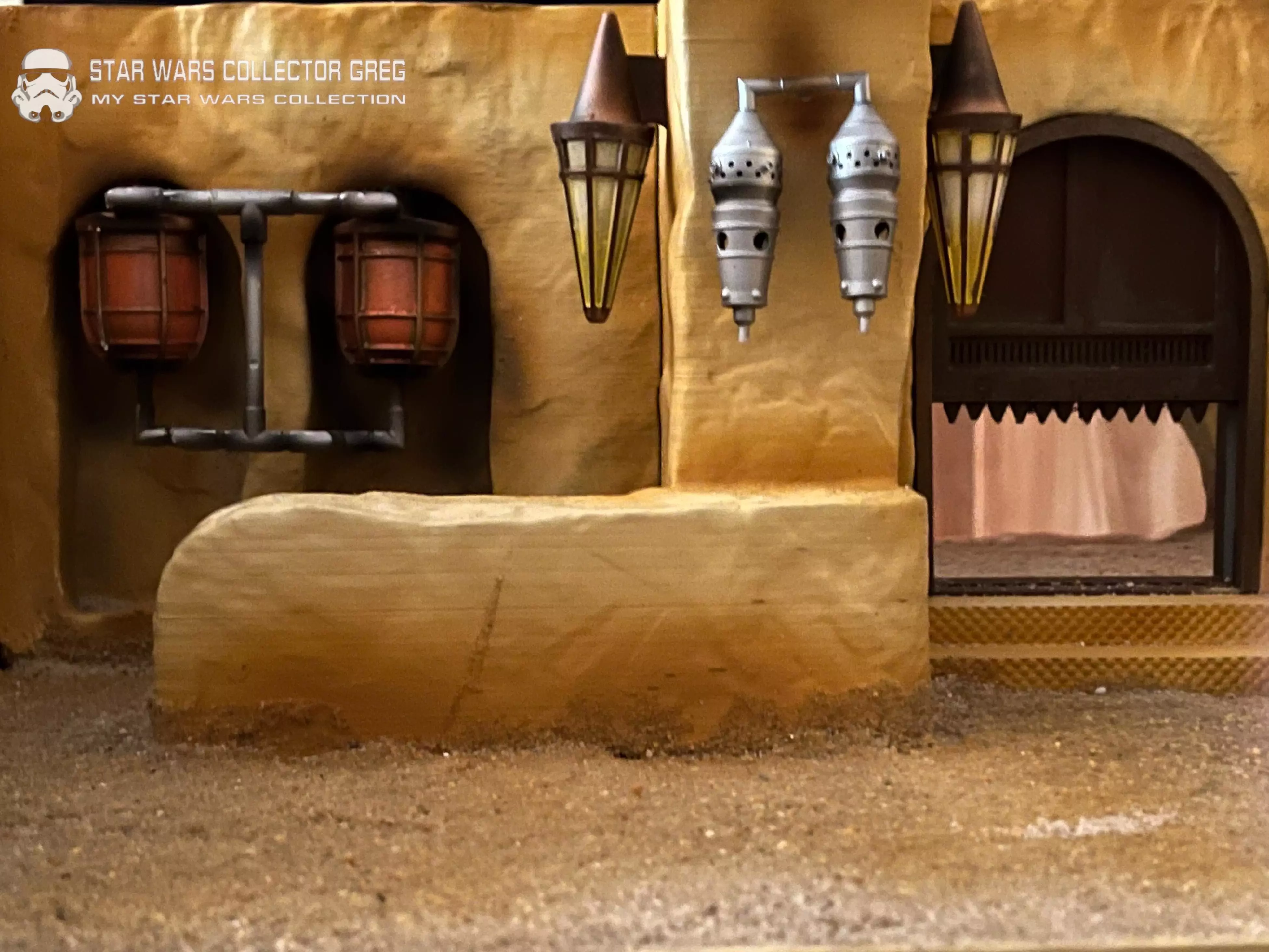 Jabbas Throne Room - Top floor - Complete set 1-12 scale 3D Model Collection_57