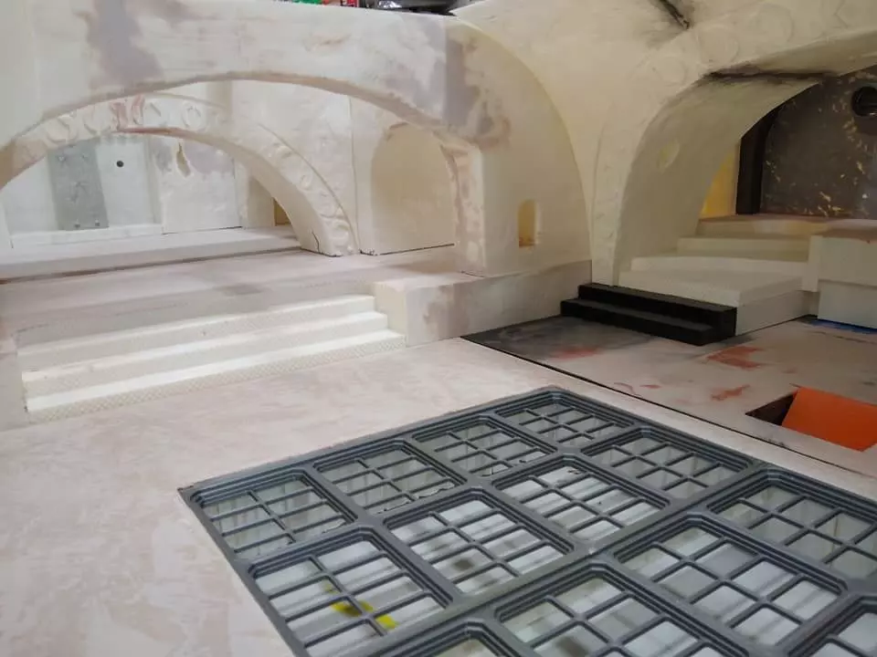 Jabbas Throne Room - Top floor - Complete set 1-12 scale 3D Model Collection_44