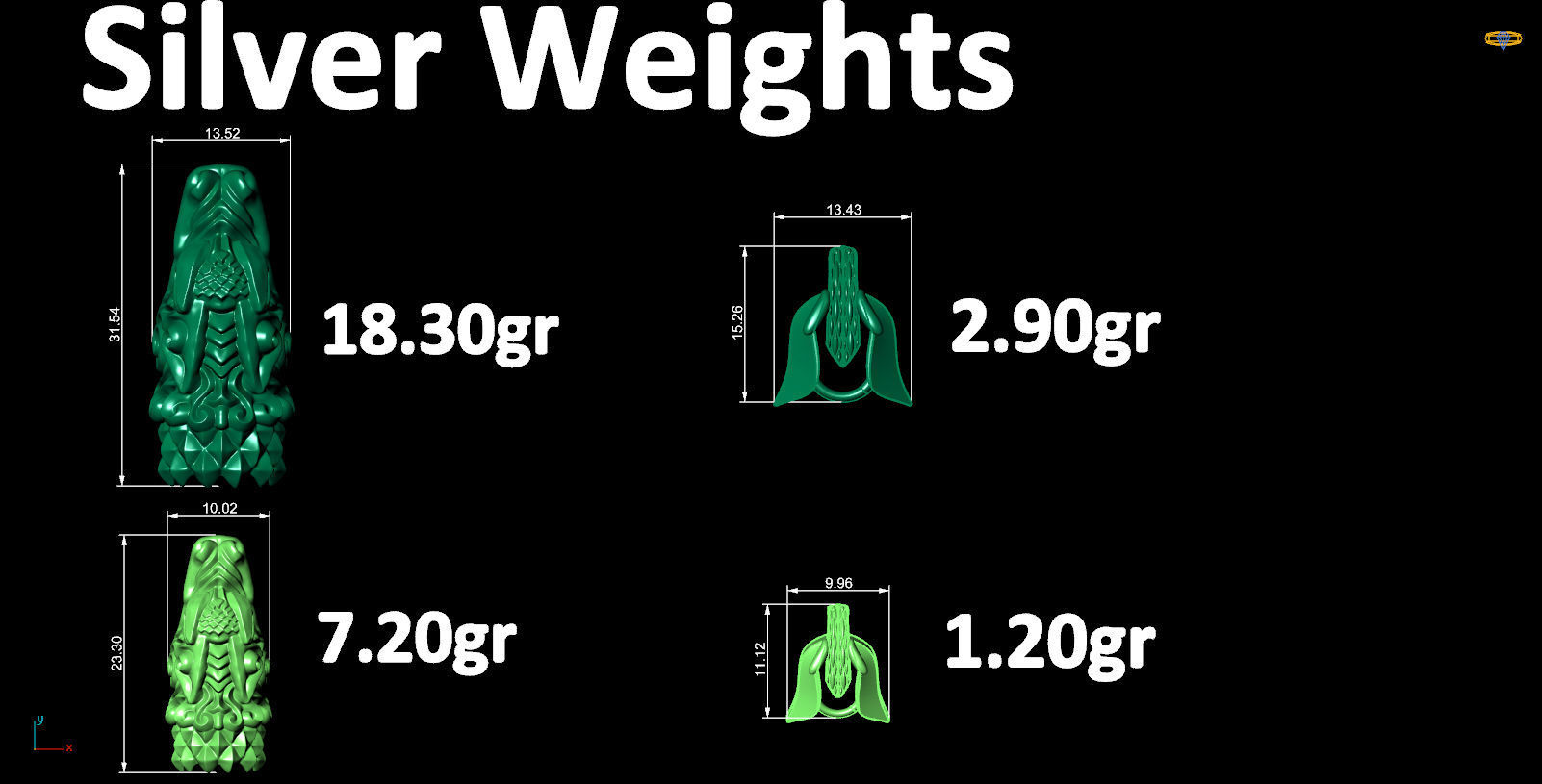 Dragon Chain 3D print model_6