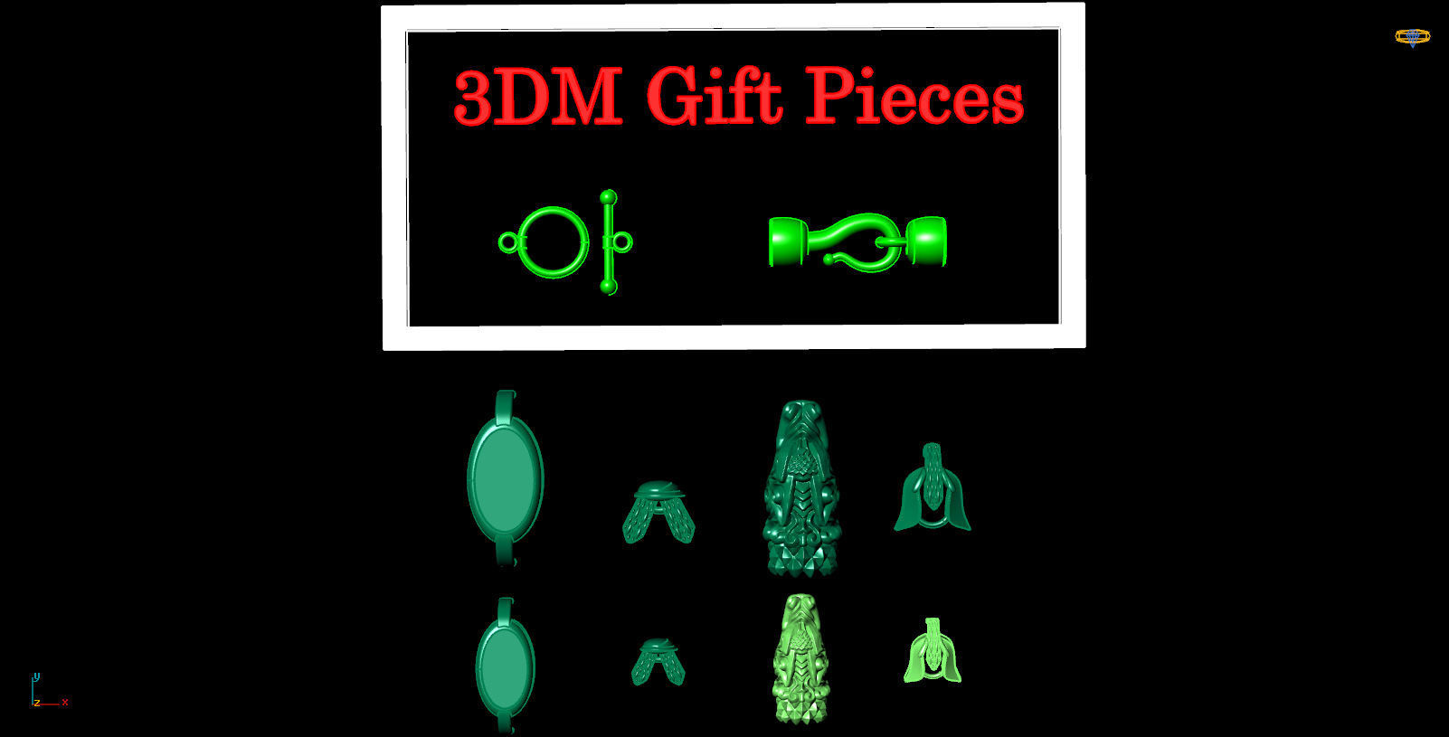 Dragon Chain 3D print model_7