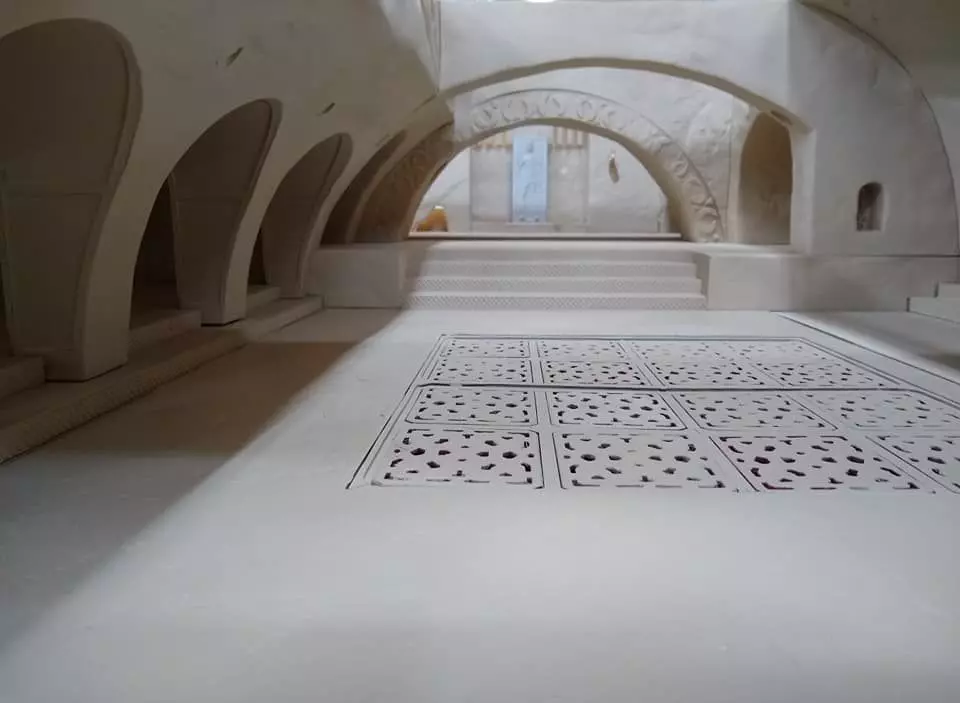 Jabbas Throne Room - Top floor - Complete set 1-18 scale 3D Model Collection_44