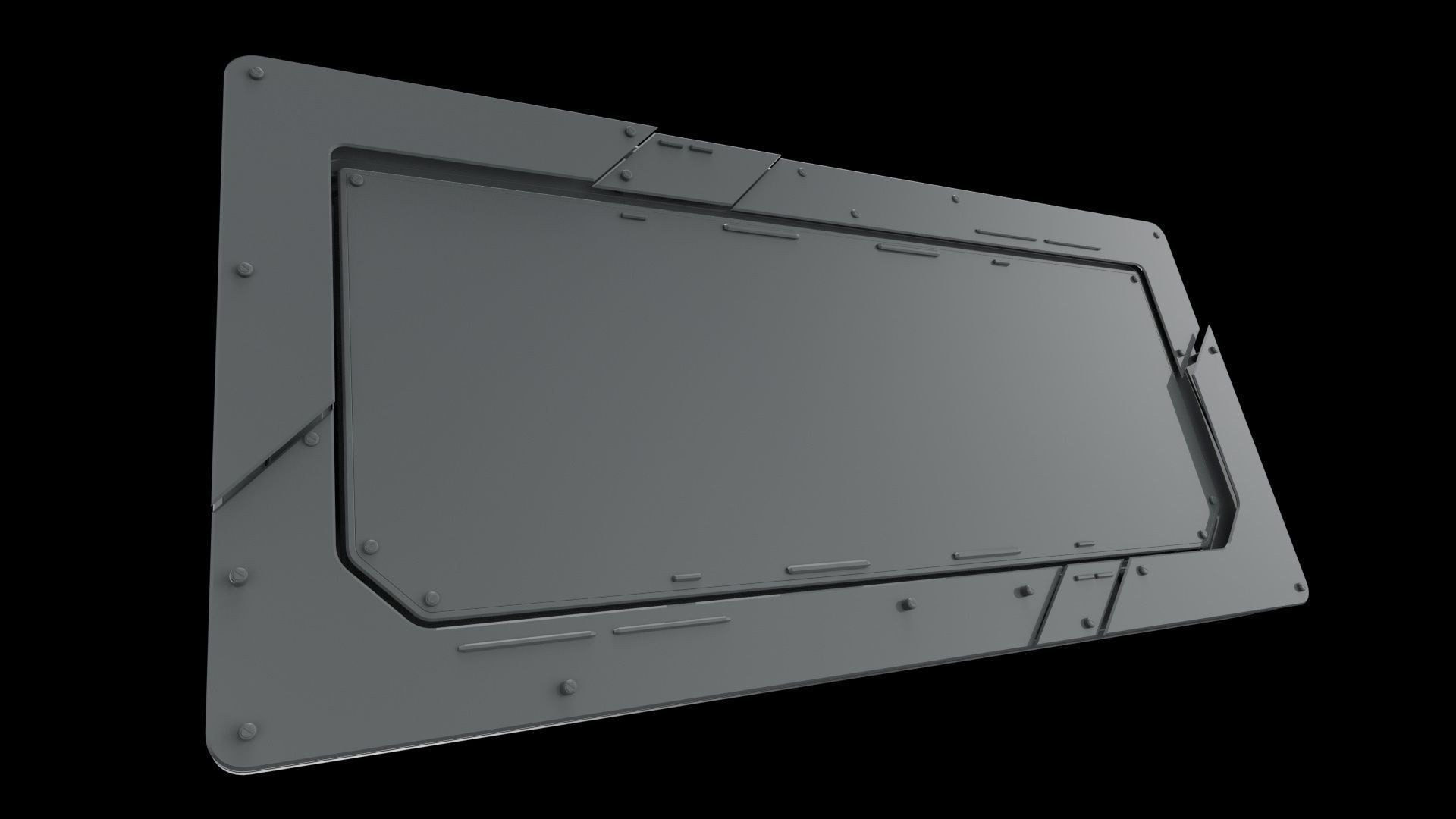 Screen Plate 3D model_3