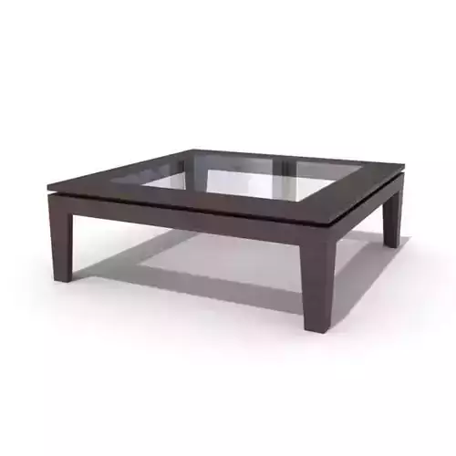 Rich Oak Contemporary Coffee Table
