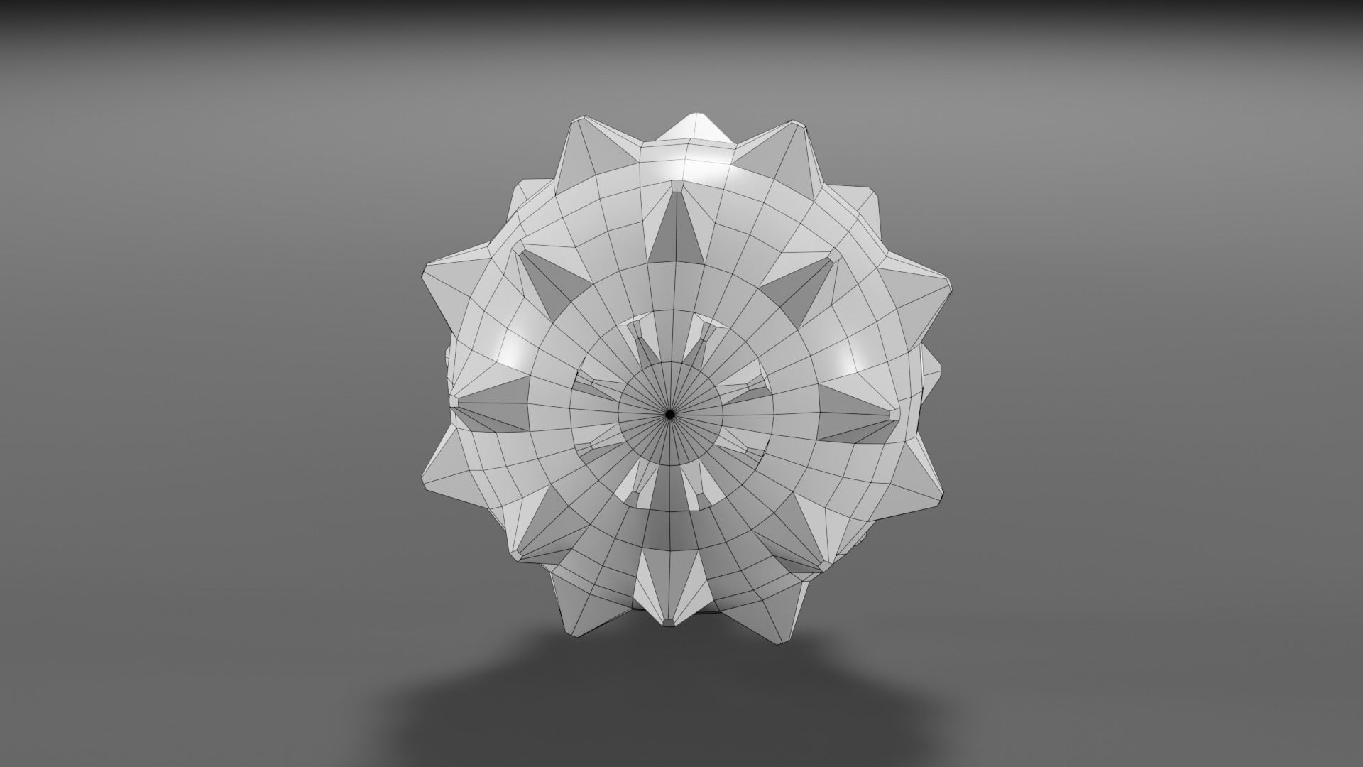 Medieval mace 2 Free low-poly 3D model_11