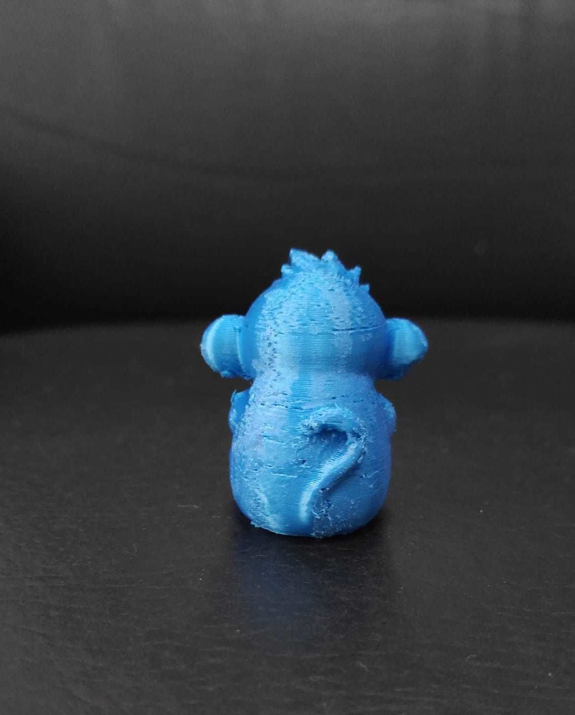 Monkey Ice Cream 3D print model_5