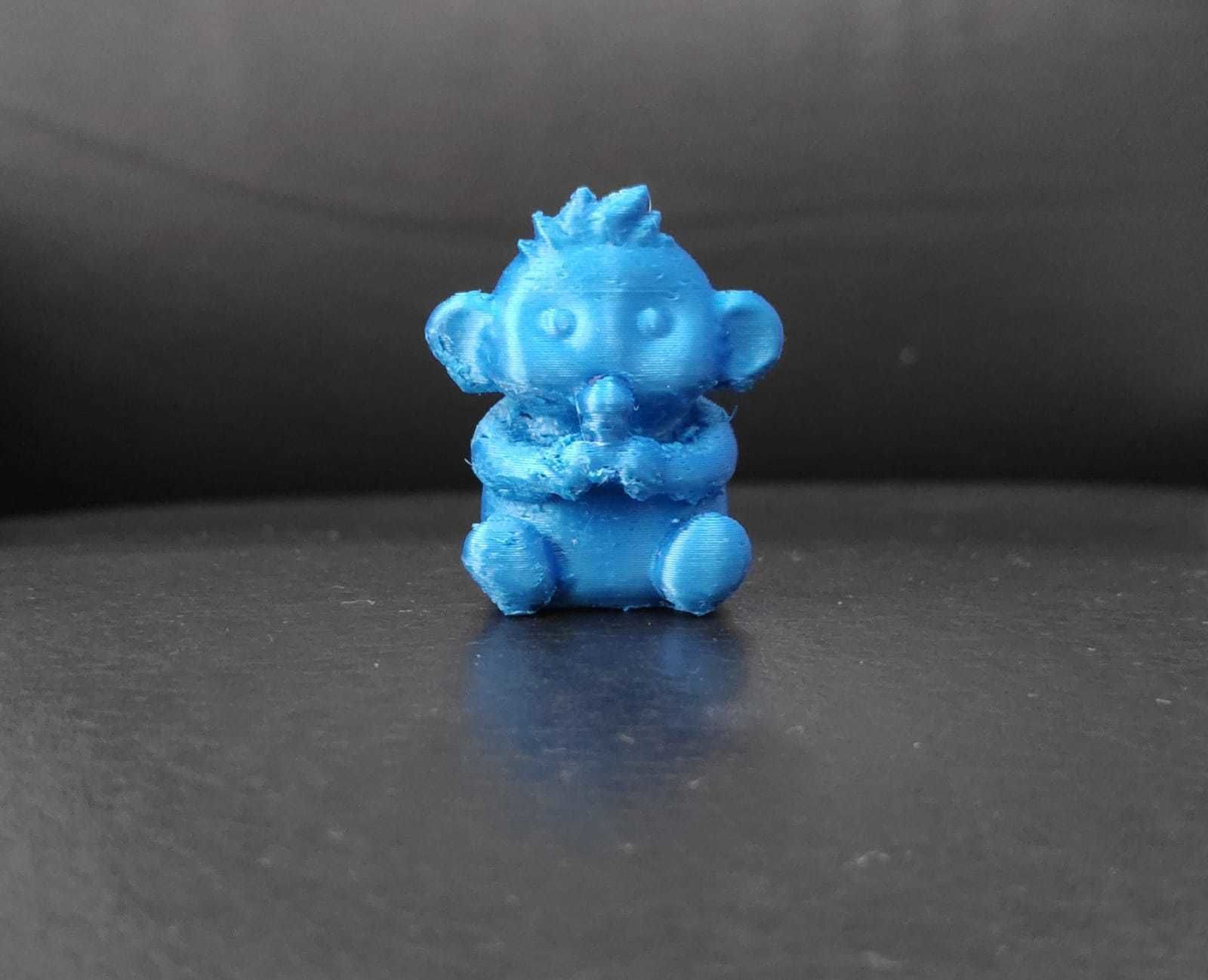 Monkey Ice Cream 3D print model_3