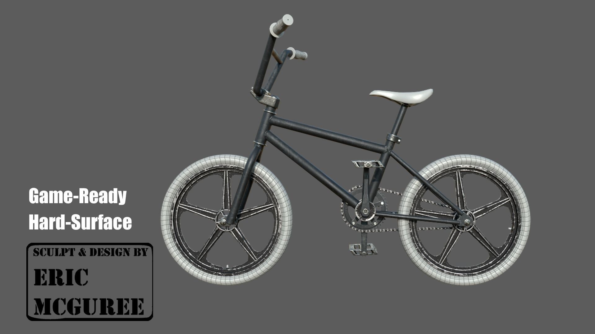 BMX 21 Low-poly 3D model_4