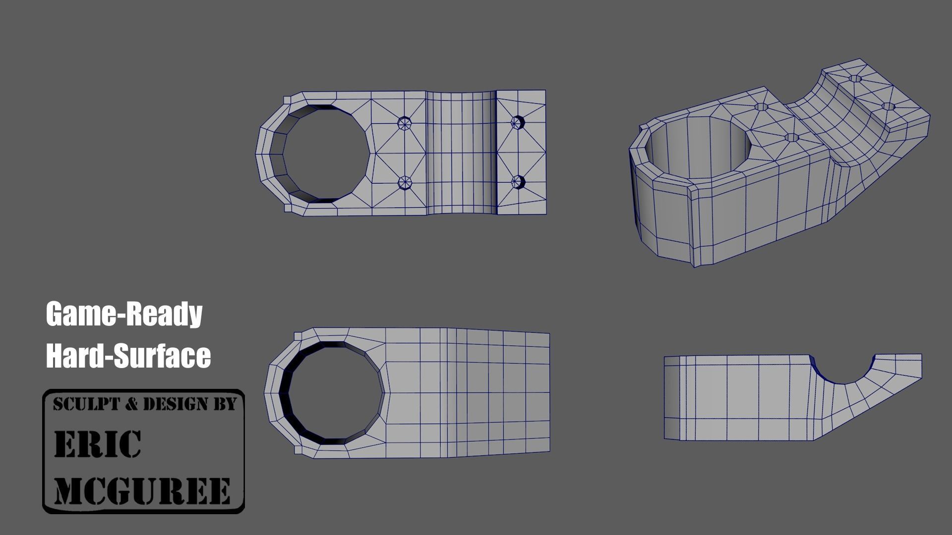 BMX 21 Low-poly 3D model_23