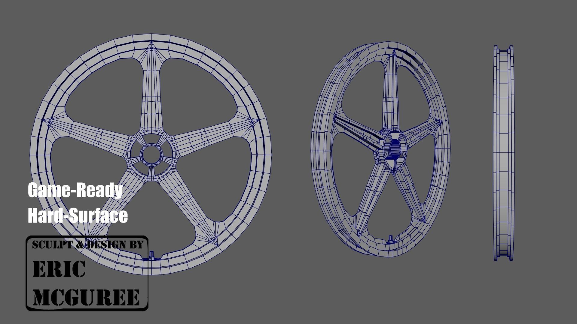 BMX 21 Low-poly 3D model_18