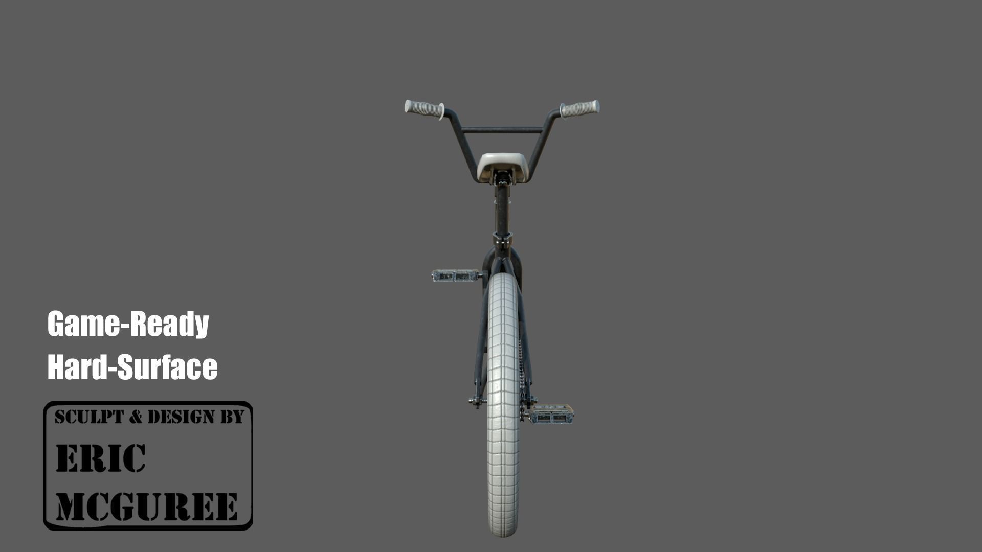 BMX 21 Low-poly 3D model_6