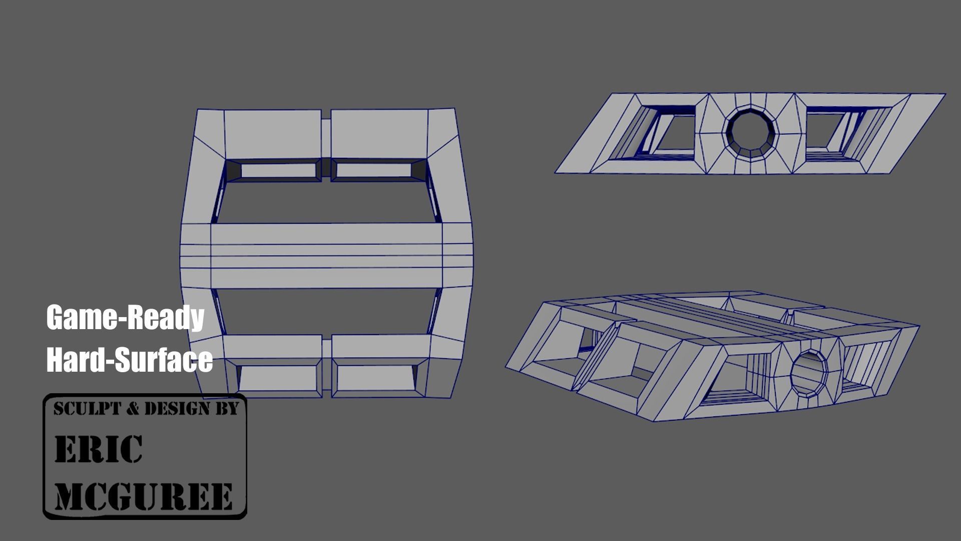 BMX 21 Low-poly 3D model_11