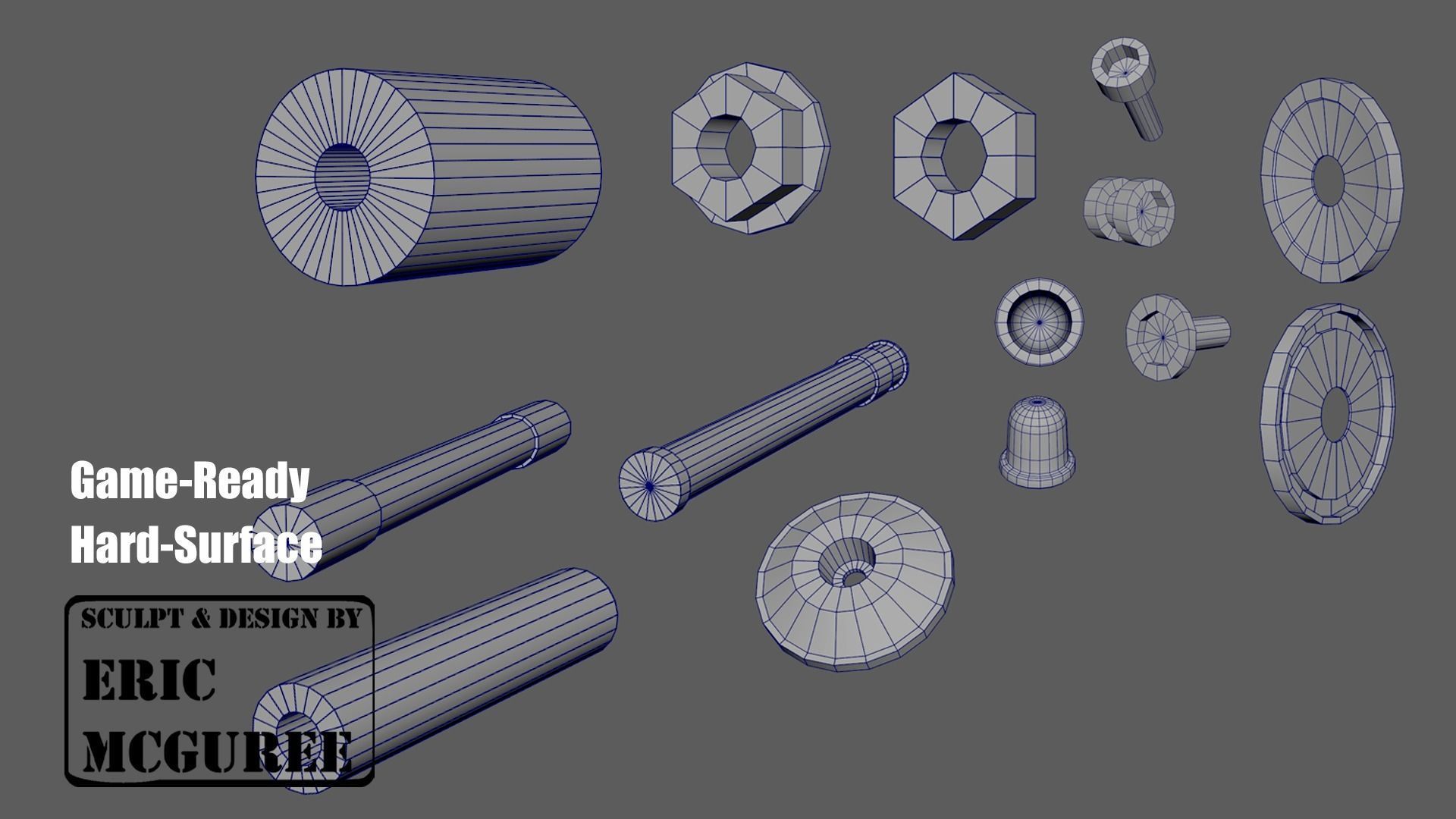 BMX 21 Low-poly 3D model_14