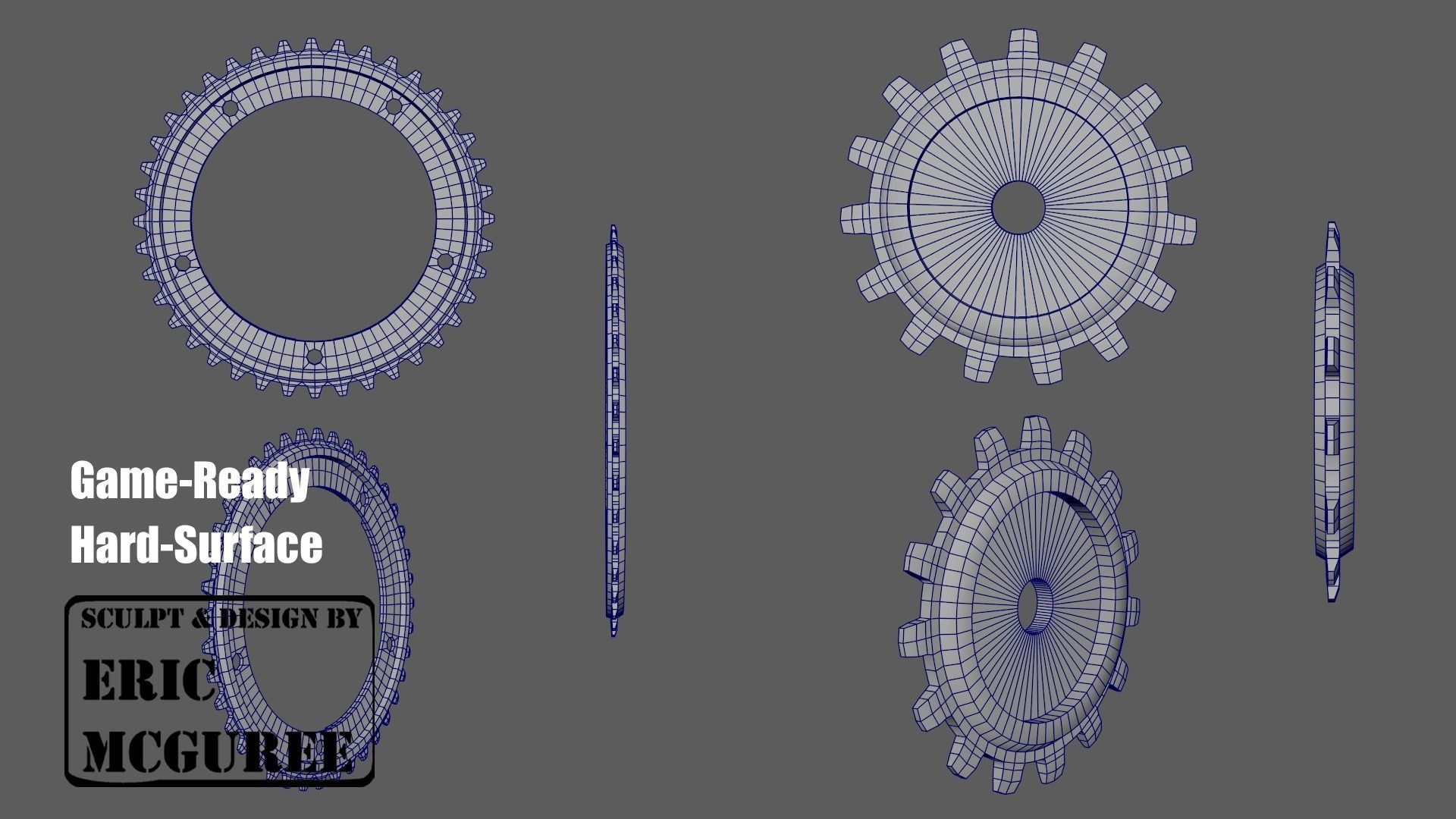 BMX 21 Low-poly 3D model_13