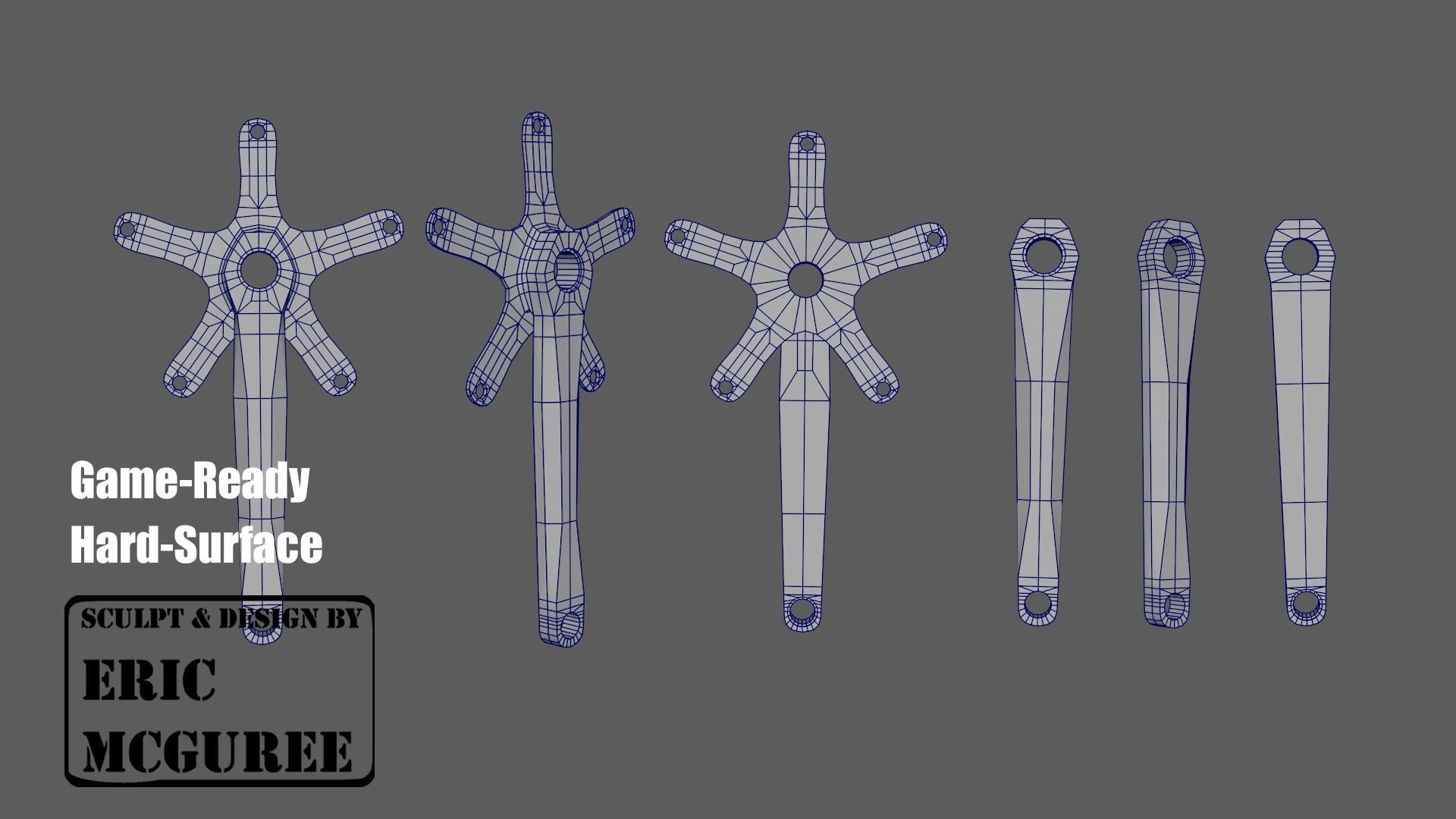 BMX 21 Low-poly 3D model_12