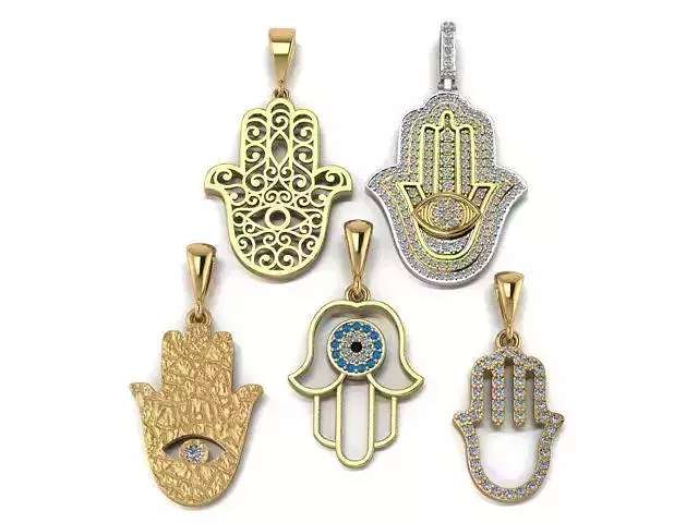 Hamsa pendants