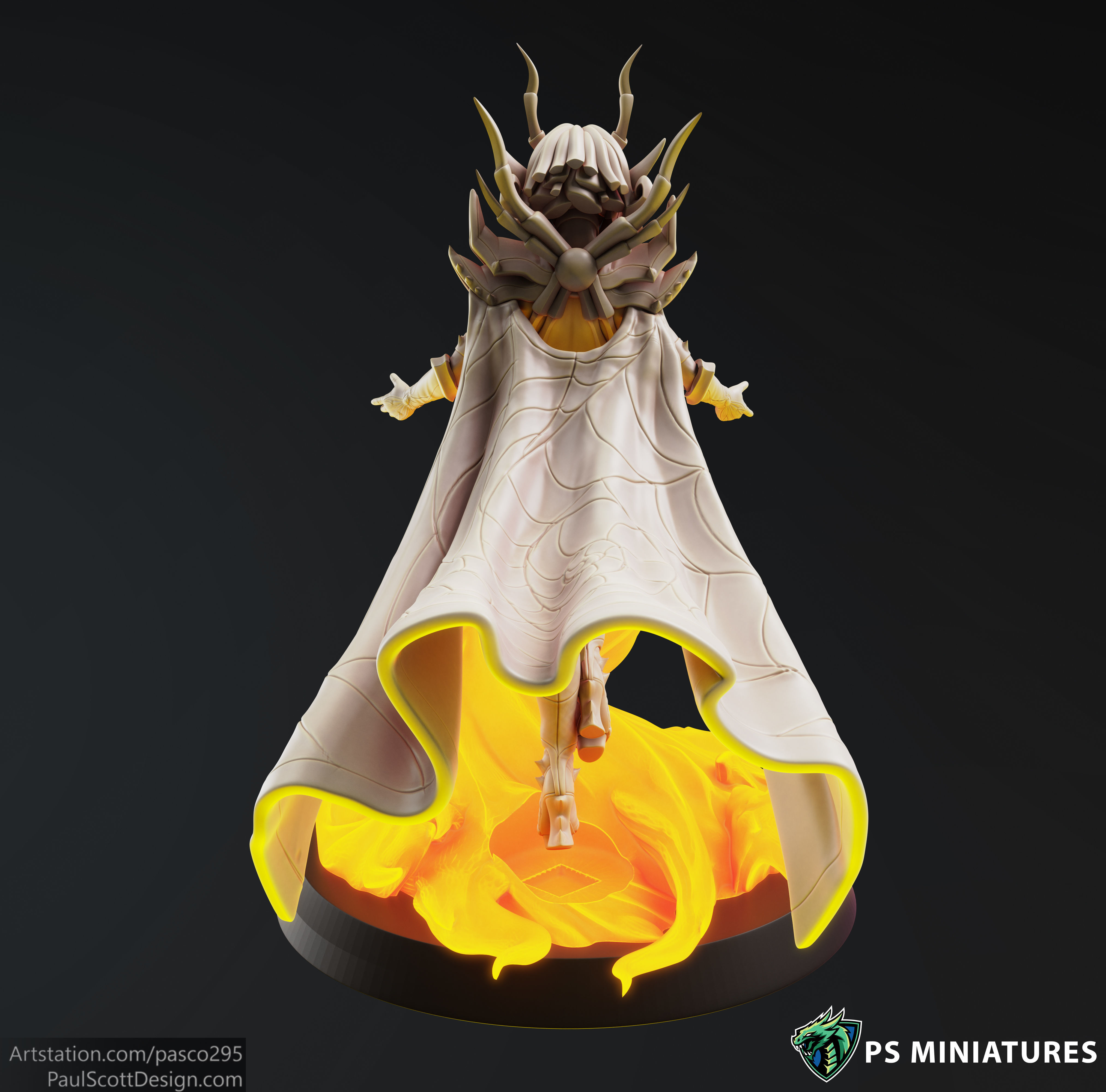 Drow Sorceress  Bundle  3D print model_28