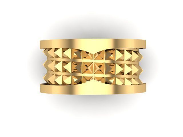 B zero rock ring 3D print model_1