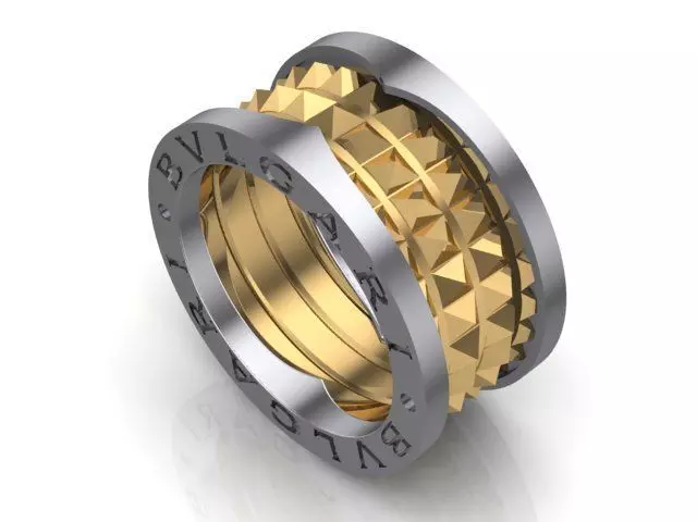 B zero rock ring 3D print model_0