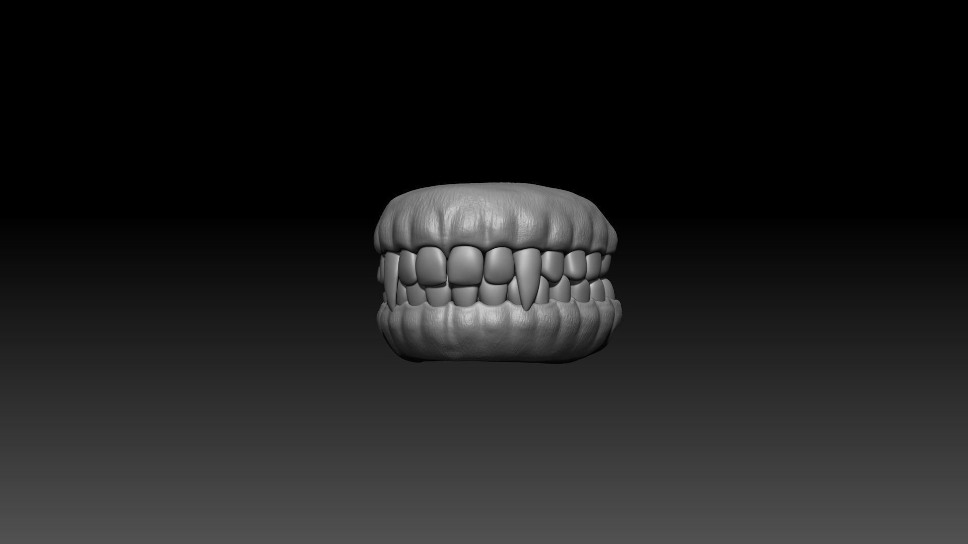 Monster Jaws 3D model_6