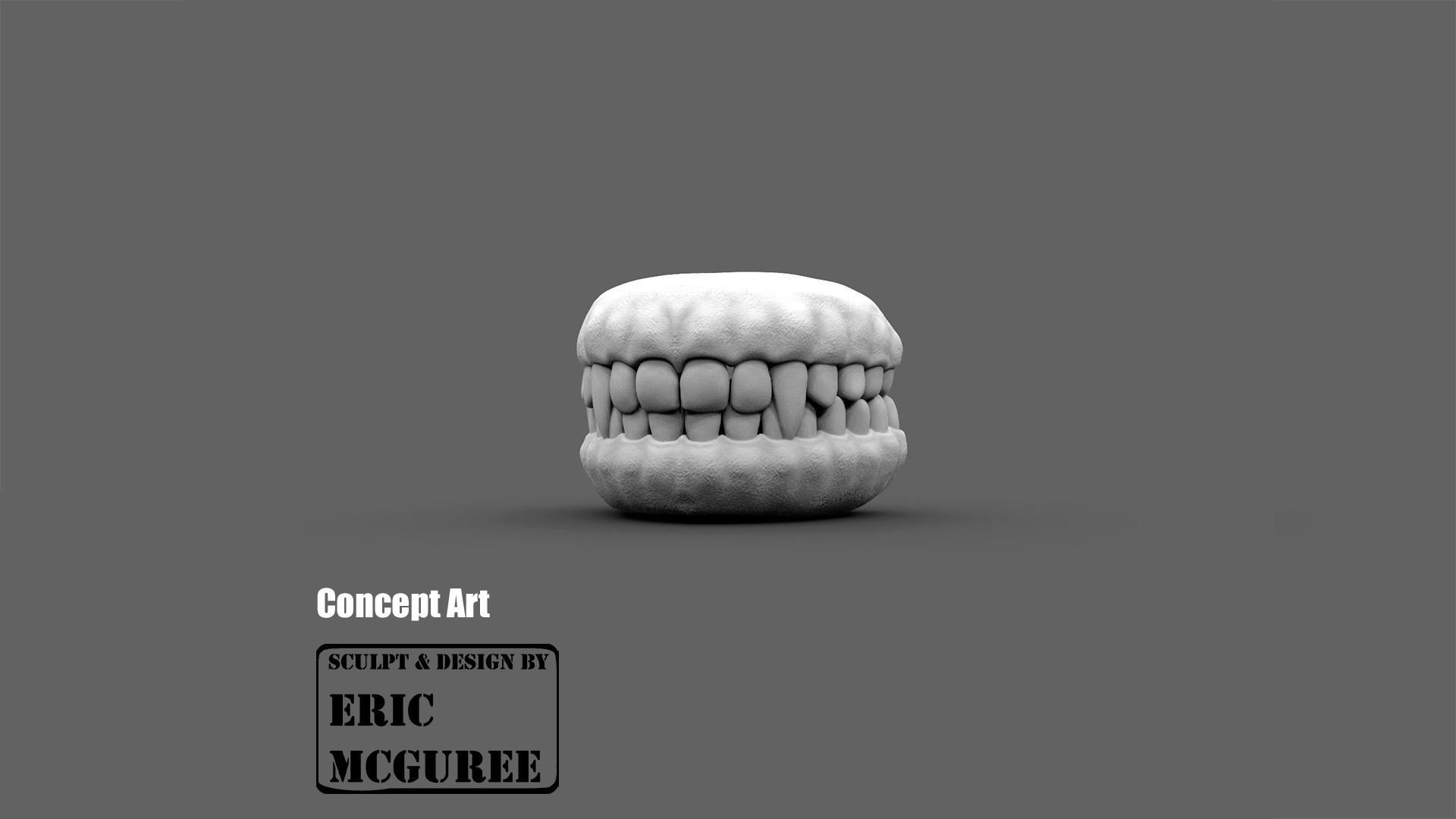 Monster Jaws 3D model_5