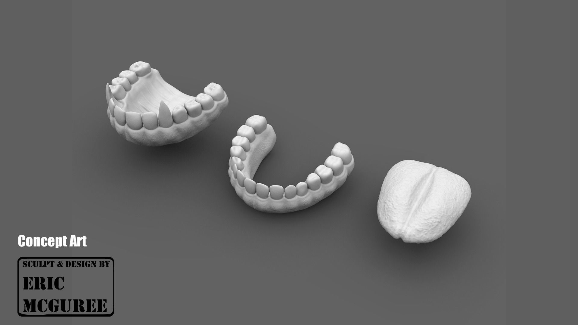 Monster Jaws 3D model_4