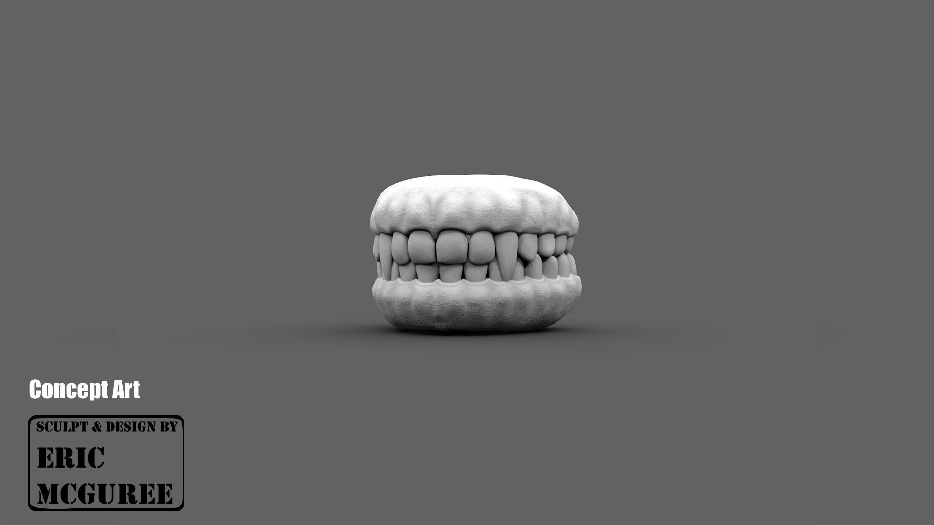 Monster Jaws 3D model_3