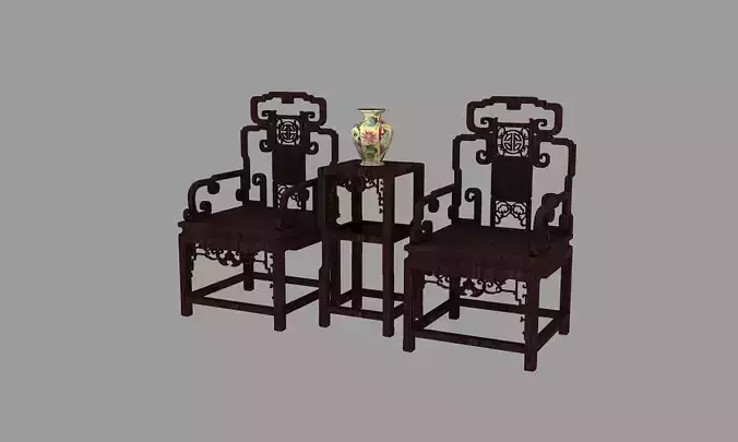 Oriental Chair Set