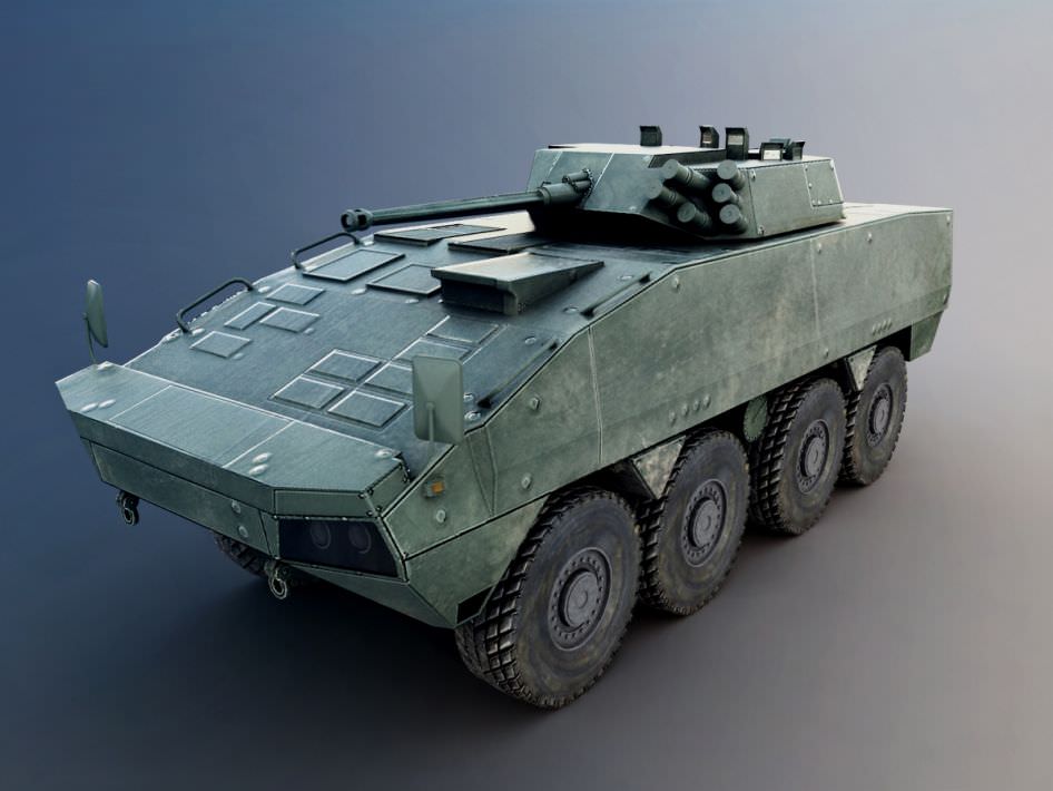 Armored Military Vehicle