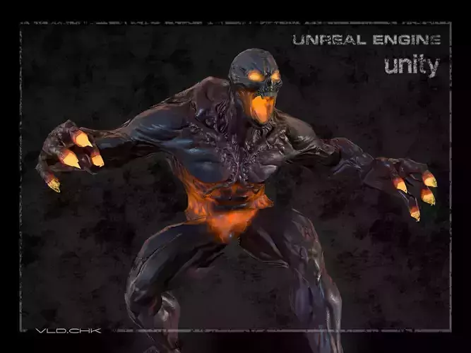 DemonGachi venom from movie unreal engine unity