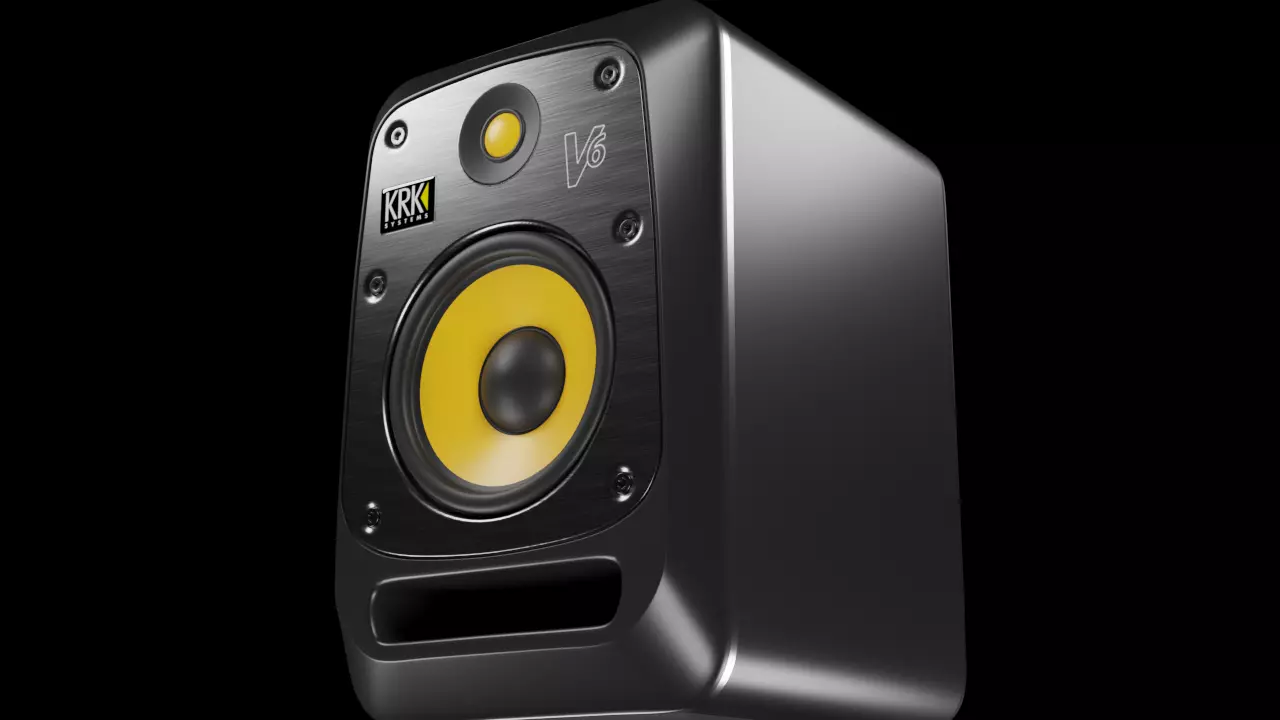 KRK V6 S4 LOUDSPEAKER MONITOR 3D model