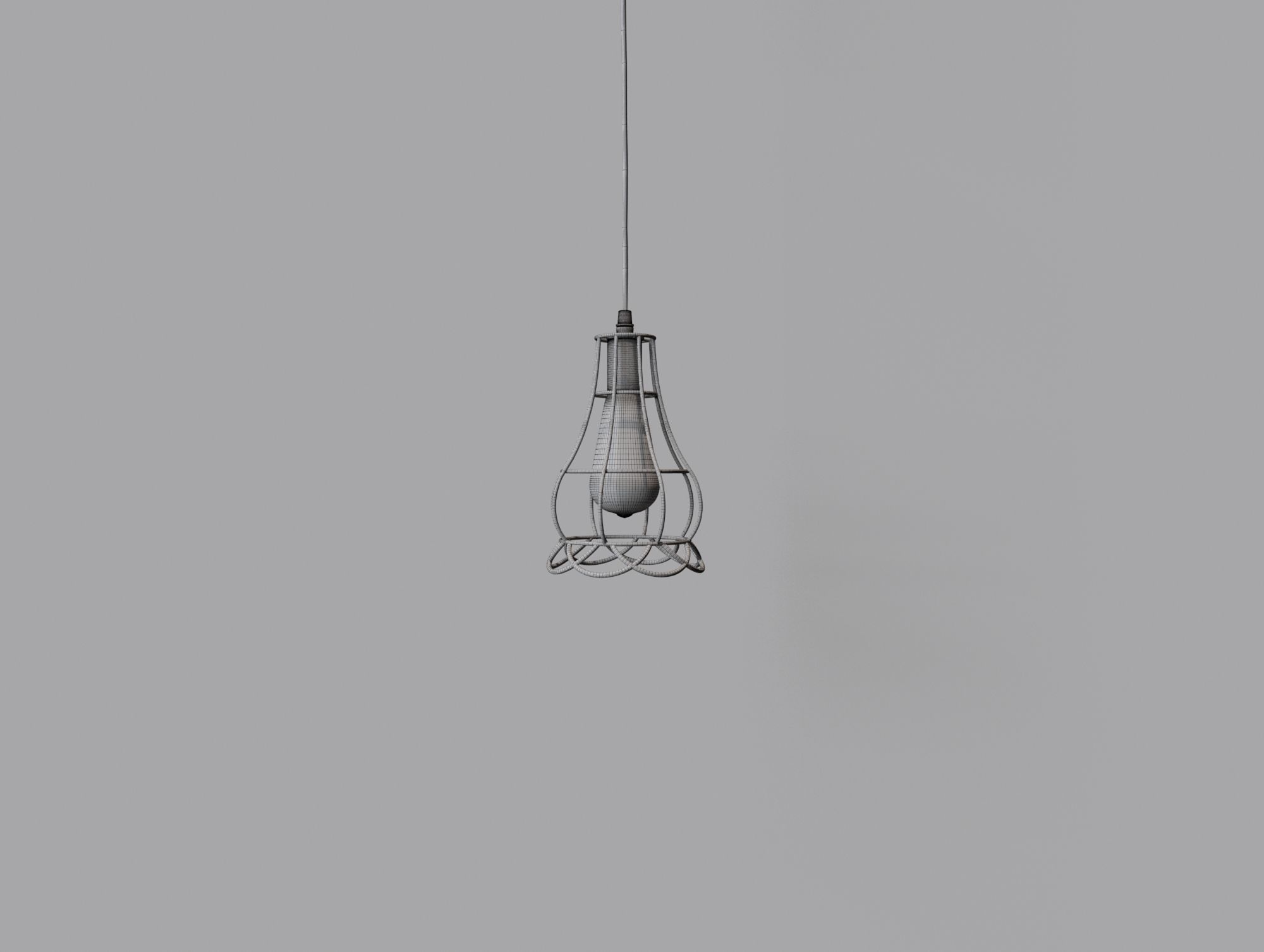Pendant Bulb 3D model_6