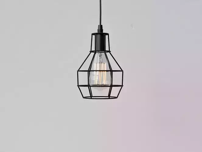 Light bulb pendant 3D model